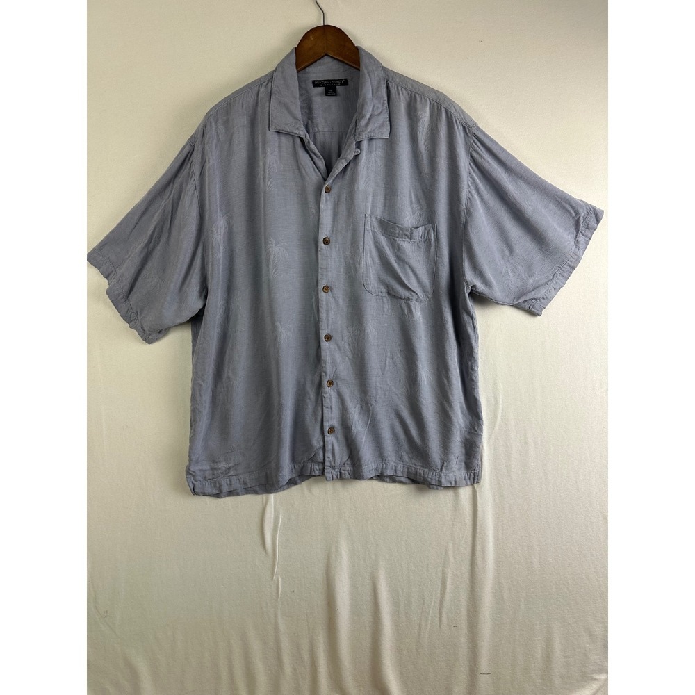 Port Authority Button‎ Up Men's Extra Large Camp Shirt Short Sleeve